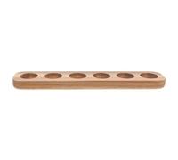 Hoement Porta Uova in Legno 6 Scomparti, Resistente e Non Facile da Deformare, Scatola per Conservazione Uova Elegante e Semplice per Uso Domestico