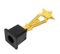 Hoement Premio Stella in Plastica Oro Leggero Finitura Lucida per Competizioni di Calcio e Calcio Giovanile, Facile da Pulire e Incoraggiante la Partecipazione Riutilizzabile
