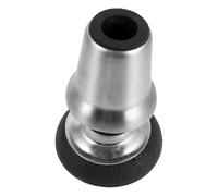 Hoement Punta Stampella in Gomma Antiscivolo da 3/4" con Giunto Girevole e Base Pivotante, Indicata per Uso Quotidiano e Riabilitativo con Bastoni in Acciaio