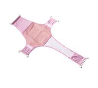 Hoement Rete Supporto Bagnetto per Ragazzo Ragazza Rosa Sedia Rete per Vasca da Bagno Sostegno Testa e Collo Facile da Installare e Pulire Accessorio per Genitori
