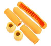 Hoement Ricambi Per Stampelle Con Impugnatura Ergonomica e Puntali Antiscivolo Supporto Sottascella e Spalle in Materiale Morbido Kit Sostitutivo Per Stampelle Ed Elbow Cane Facile Da Puli