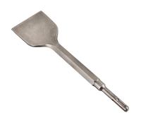 Hoement Scalpello Piegato per Piastrelle e Calcestruzzo, Scalpello Largo per Rimozione Malta e Adesivi, Utensile Manuale per Trapano a Percussione, Uso Professionale per Pavimenti e Pareti