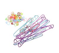 Hoement Set 118 Pezzi Fermagli per Maglia in Alluminio e ABS, Segnapunti Multiuso per Lavorare a Maglia e Uncinetto, Adatti a Vari Spessori di Filato per Lavori Fai da Te