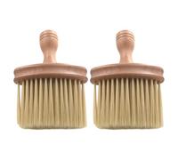 Hoement Set 2 Pezzi Spazzola Antipolvere per Strumenti Musicali Manico in Legno e Setole Morbide Spazzola per la Pulizia della Tastiera e Corde Adatta per Chitarra Pianoforte Violino