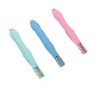 Hoement Set 3pezzi Magneti per Unghie Effetto Occhio di Gatto 3 in 1 Forma Cuore, Cilindro e Linee, Strumento Magnetico Portatile per Manicure Fai-da-te e Salone