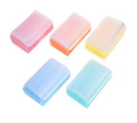 Hoement Set 5 Pezzi Spugne da Bagno Morbide per Ragazzo Ragazza e Ragazzo Ragazza, Spazzole Sensoriali la Pulizia e Massaggio del Cuoio Capelluto, Accessori Bagnetto Colore Casuale