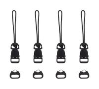 Hoement Set 8 Pezzi Adattatori per Tracolla Fotocamera Connettore Qd a Sgancio Rapido Anelli Triangolari e Fibbie Rinforzate Compatibili Cinture DSLR e Mirrorless Accessori Pratici per