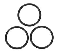 Hoement Set Da 3 Cuscinetti in Gomma Per Ciotole Musicali Tibetane, Supporto Antiscivolo Per Ciotole Di Cristallo, Accessorio Buddista Leggero e Portatile Per Pratica Meditativa