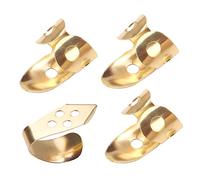 Hoement Set Di 3 Plettri Per Chitarra Plettro Per Pollice Per Banjo Acustico Risonatore Dobro Unghia Migliorata E Controllo 4 Pezzi*3