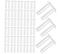 Hoement Set Di Occhiali Senza Montatura Da 200 Pezzi Boccole in Plastica Strumenti Per Occhiali Doppio Perno Per Boccola Accessori Per Il Fissaggio Di Occhiali