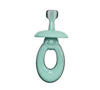 Hoement Spazzolino per Silicone con Tre Facce Morbido e Sicuro Leggero e Portatile per Ragazzo Ragazza e Facilmente Smontabile e Resistente al per Pulizia Dentale e Gengivale