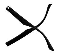 Hoement Staffa universale per occhiali di ricambio in plastica robusta Tr90 opaca, larghezza 9,5 mm, per occhiali da sole e da lettura, comfort senza pressione durante lo sport e la vita quotidiana