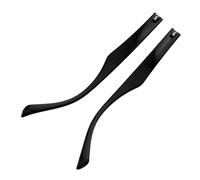 Hoement Stecche per Occhiali Ricambio Tr90 Nero 1 Coppia Gambe Lunghezza Corretta Facile da Installare per Riparazione Occhiali