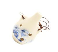 Hoement Strumento Per Principianti Strumento Musicale Per Bambini Ocarina A 6 Fori Accordatura A Forma Di Fiore Robusto E Facile Da Suonare.