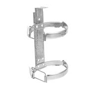 Hoement Supporto Estintore da Parete in Ferro Zincato Montaggio Facile e Sicuro e Ufficio Staffa Robusta con Design Semplice e Pratico Protezione Antinfortunistica