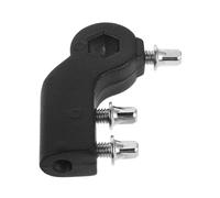 Hoement Supporto per Battente Tasto Batteria in Metallo Rinforzato Morsetto Sicuro per Batteria Jazz Studio Accessorio Resistente per Parti Hardware Facile da Montare e Durevole