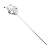 Hoement Supporto Portatile per Lira e Clip Spartiti per Banda Musicale in Metallo Argento, Adatto per Clarinetto, Sassofono Contralto e Tenore, Cartella Pieghevole Cambio Pagina Rapido