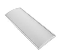 Hoement Targa Porta per Ufficio in Lega di Alluminio Argento Curva Cambio Contenuto Facile e Piastre Vuote per Etichettatura Fai da Te, per Ospedali e Scrivanie