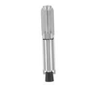 Hoement Telescopic Adjustable Door Stopper in Zinc Alloy With Spring Loaded Rubber Base Heavy Duty Floor Mounted Holder For Enhanced Door Stability And Secure Locking