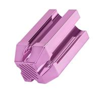Hoement Temperamatite per Matite Cosmetiche Design a 4 Lati in Plastica, Strumento Assistente per Sopracciglia, per Borsa Make-up, Resistente e Preciso