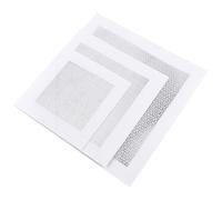 Hoement Toppe per Cartongesso Autoadesive 3 Pezzi in Pannello Composito Alluminio-plastica per Riparazione Rapida Buco nel Muro Casa