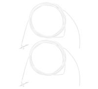 Hoement Tubi di Prolunga per Sigillante in Plastica 5 Metri, Set 2 Pezzi per Calafataggio e Riempimento Fessure, Tubo Flessibile per Applicazione Mastice, Strumenti per Ristrutturazione e