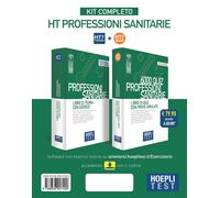 AA.VV. – Hoepli Test Professioni sanitarie – Kit completo (2 voll.) – 6000 quiz + contenuto digitale