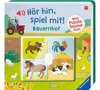 Hör hin, spiel mit! Mein Puzzle-Soundbuch: Bauernhof