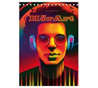 HörArt (Tischkalender 2026 DIN A5 hoch), CALVENDO Monatskalender: Stylische Kids mit Sound auf den Ohren