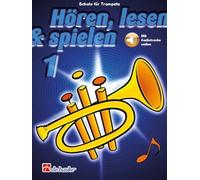 Hören, lesen & spielen 1 Trompete Bb (Tascabile)