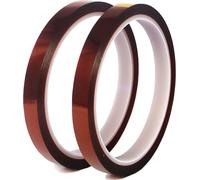 HOEREV Nastro ad Alta Temperatura Polyimide Film Transfer Nastro Termico 2 Rolls 6mm X 33m Nessun Residuo