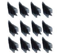 HOEREV Piccola Confezione da 12 Sciarpe da Giocoleria (Danza) 60cmx60cm,12 Nero