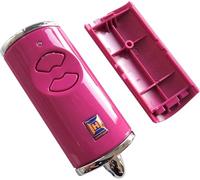 Hörmann - Cover per telecomando HSE2BS, senza batterie e senza circuito stampato, guscio di ricambio vuoto composto da parte anteriore e posteriore, colore: ciliegia amaranto