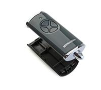 Hörmann Custodia per trasmettitore manuale HSE4BS antracite lucido 4510785 alloggiamento vuoto senza batteria senza scheda di ricambio guscio superiore e inferiore