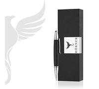 Hörner Parvus - Penna a sfera di alta qualità I Mini penna in ebano I Piccolo Kuli per camicia e borsa I Elegante confezione regalo I Morbida D1 Mina I Design Premium I Penna per uomini e donne