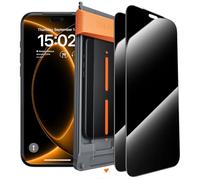 Hoerrye per iPhone 18 Pro, per protezione della privacy, in vetro temperato | [25° Anti Spy] 9H + pellicola protettiva in vetro di sicurezza militare, anti-impronte, 0 bolle, quasi invisibile