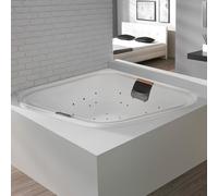 Hoesch ERGO vasca idromassaggio ad angolo, 6438S.010305, ERGO bianco [Vasche Idromassaggio > Vasche Idromassaggio ad Angolo]