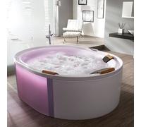 Hoesch ERGO vasca idromassaggio freestanding, ovale, 6442S.010305550, ERGO bianco [Vasche Idromassaggio > Vasche Idromassaggio Freestanding]