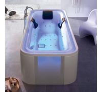 Hoesch ERGO vasca idromassaggio freestanding, softcube, 6441S.010305550, ERGO bianco [Vasche Idromassaggio > Vasche Idromassaggio Freestanding]