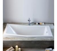 Hoesch FOSTER vasca da bagno rettangolare, con troppopieno rotondo L: 170 La: 70 cm, 6646.010, FOSTER bianco [Vasche da Bagno > Vasche da Bagno Rettangolari]