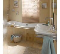 Hoesch FOSTER vasca da bagno rettangolare, da incasso, 6697.010, FOSTER bianco [Vasche da Bagno > Vasche da Bagno Rettangolari]