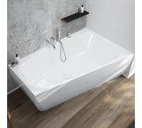 Hoesch iSENSI vasca da bagno ad angolo, con pannelli laterali, 3961.010, iSENSI bianco [Vasche da Bagno > Vasche da Bagno ad Angolo]
