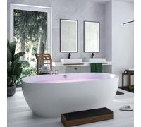 Hoesch iSENSI vasca da bagno freestanding, ovale, 3851.010, iSENSI bianco [Vasche da Bagno > Vasche da Bagno Freestanding]