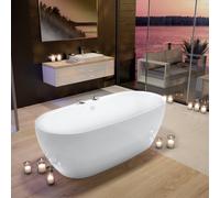 Hoesch iSENSI vasca da bagno freestanding, ovale, 3895.010, iSENSI bianco [Vasche da Bagno > Vasche da Bagno Freestanding]