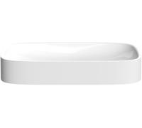 Hoesch LaSenia lavabo 70x40 cm ovale da appoggio bianco 4522.010