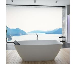 Hoesch LASENIA vasca da bagno freestanding, softcube, 4500L.013, LASENIA bianco opaco [Vasche da Bagno > Vasche da Bagno Freestanding]