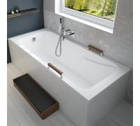 Hoesch MILA vasca da bagno rettangolare, da incasso, 3717.010, MILA bianco [Vasche da Bagno > Vasche da Bagno Rettangolari]
