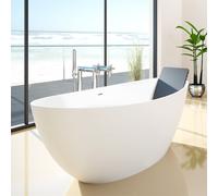 Hoesch NAMUR bagno freestanding, ovale, 4403.013305, NAMUR bianco opaco [Vasche da Bagno > Vasche da Bagno Freestanding]