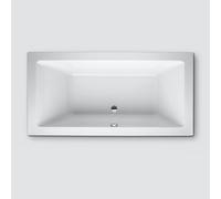 Hoesch SCELTA vasca da bagno rettangolare, con troppopieno rotondo L: 180 La: 80 cm, 3669.010, SCELTA bianco [Vasche da Bagno > Vasche da Bagno Rettangolari]