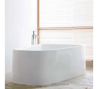 Hoesch SingleBath vasca da bagno freestanding 179.8x117.3 cm ovale bianco 3698.010